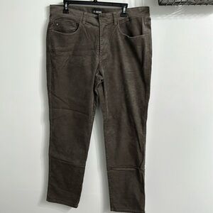 Linksoul Men's Corduroy Pants in Brown Sz 36x32